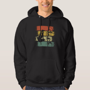 Pole Vault Retro Vintag Hoodie