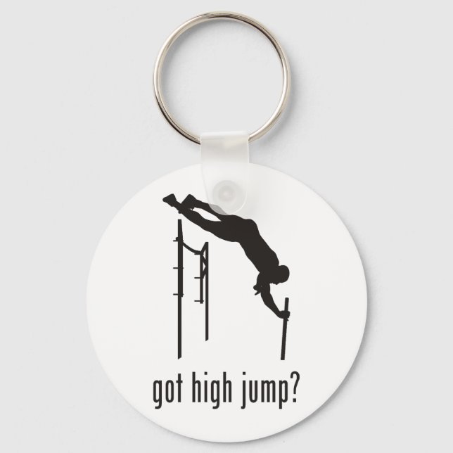 Pole Vault Schlüsselanhänger (Vorderseite)