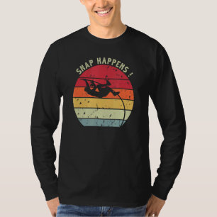 Pole Vault störte Vintage Aussehen Pole Vaulting T-Shirt