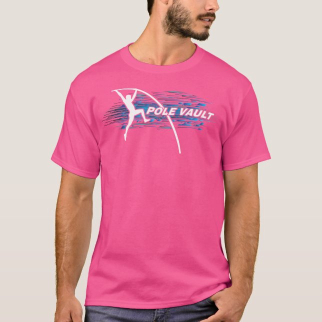 Pole Vault Vauler Sport Track Field T-Shirt (Vorderseite)