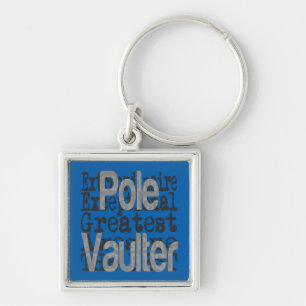 Pole Vaulter Extraordinaire Schlüsselanhänger