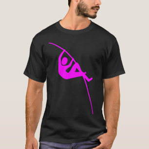 Pole Vaulting - Magenta T-Shirt