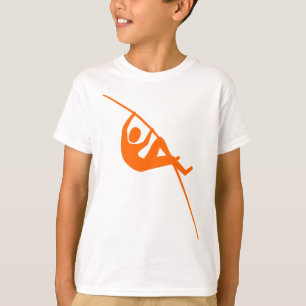 Pole Vaulting - Orange T-Shirt