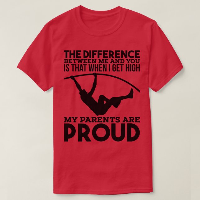 Pole Vaulting T-Shirt (Design vorne)