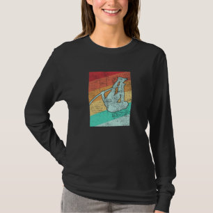 Pole Vaulting Vintag Retro T-Shirt