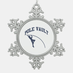 Pole Vol. Schneeflocken Zinn-Ornament