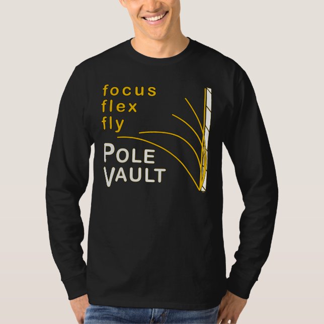 Pole-Wölbungs-T - Shirt (Vorderseite)