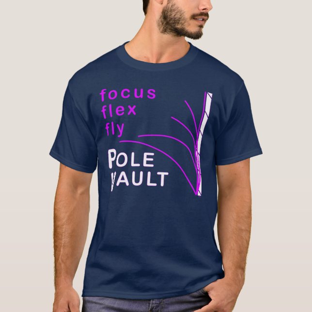 Pole-Wölbungs-T - Shirt (Vorderseite)