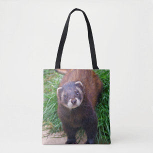 Polecat ganz über Druck-Tasche Tasche