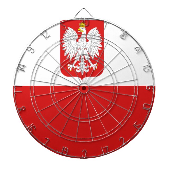 Poleflagge Dartscheibe (vorne)