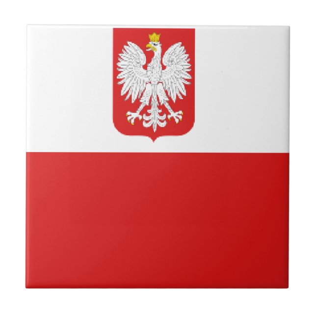 Poleflagge Fliese (Vorderseite)