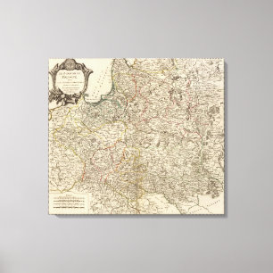 Polen 4 leinwanddruck