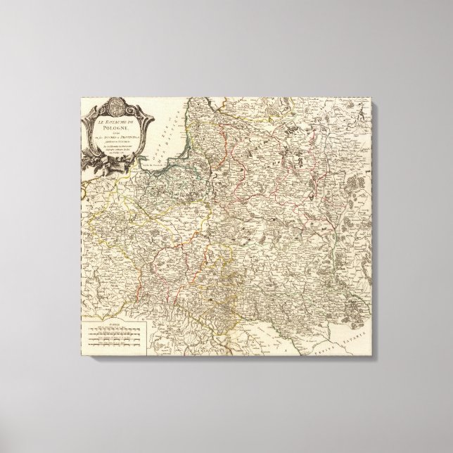 Polen 4 leinwanddruck (Vorderseite)