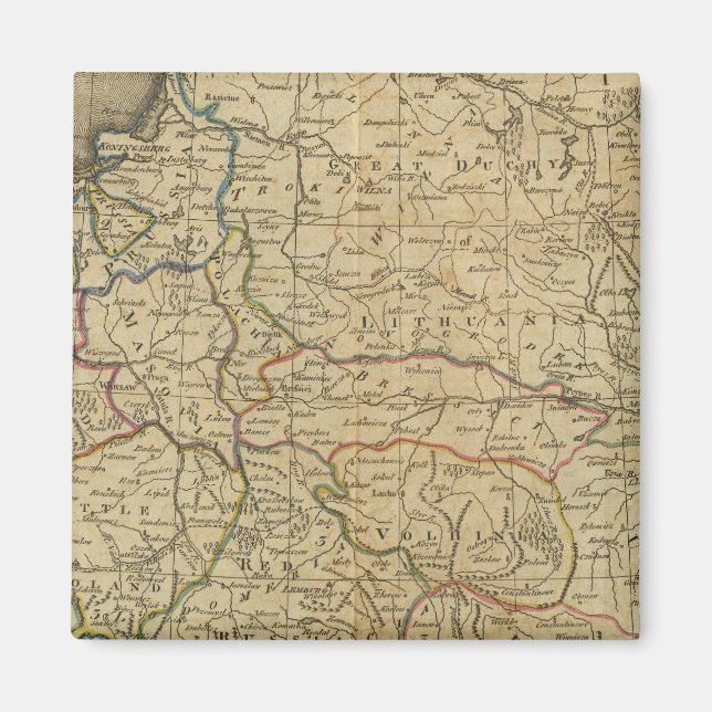 Polen 4 magnet (Vorne)