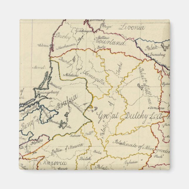 Polen 4 magnet (Vorne)