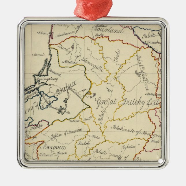 Polen 4 silbernes ornament (Vorne)