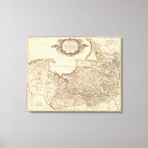 Polen 5 leinwanddruck