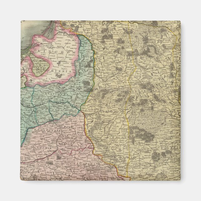 Polen 7 magnet (Vorne)