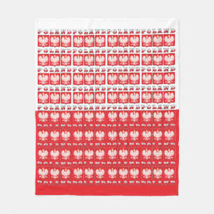 Polen - Adelsflagge Fleecedecke