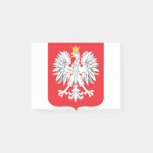 Polen-Adler Post-it Klebezettel