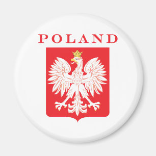 Polen Adlerschild Magnet