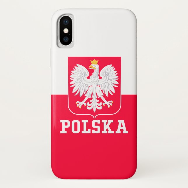 Polen Case-Mate iPhone Hülle (Rückseite)