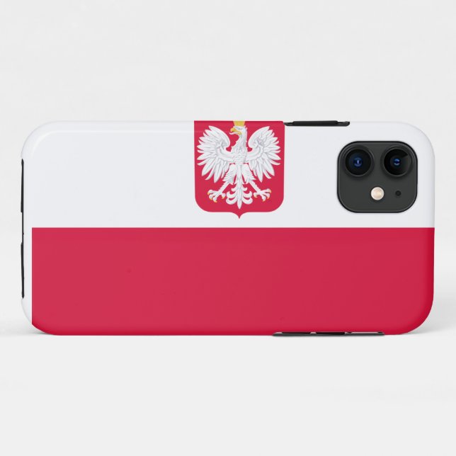 Polen Case-Mate iPhone Hülle (Rückseite (Horizontal))