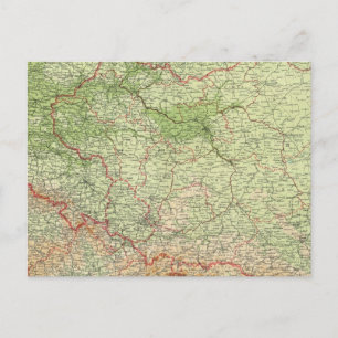 Polen & CzechoSlowakei Postkarte