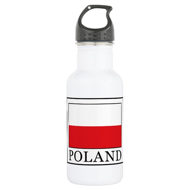 Polen Edelstahlflasche (Vorderseite)
