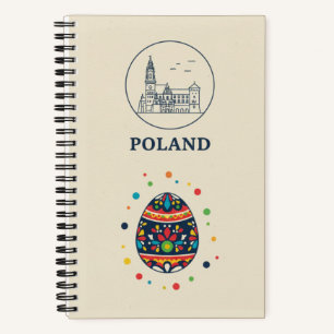 Polen-Erbe & Pisanka-Folkart-Fotoarchiv Notizbuch