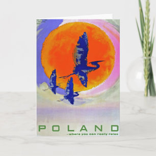 Polen Feiertagskarte