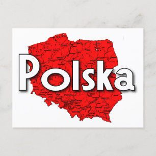 Polen Feiertagspostkarte