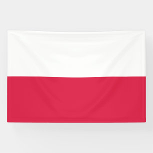 Polen-Flagge Banner