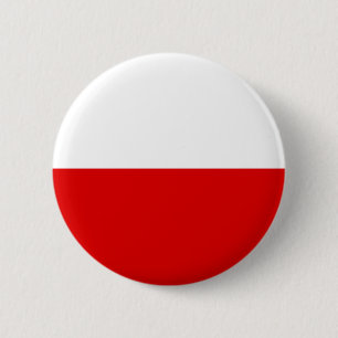 Polen-Flagge Button