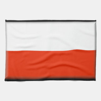 Polen-Flagge Geschirrtuch