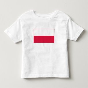 Polen-Flagge Kleinkind T-shirt