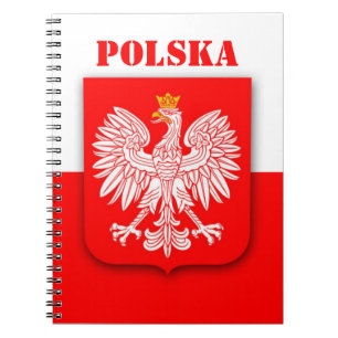Polen Flagge Patriotischer Fußball Polska Reisen E Notizblock
