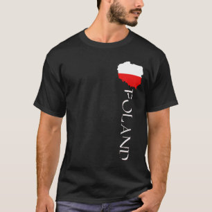 Polen Flagge Polnische Karte T-Shirt