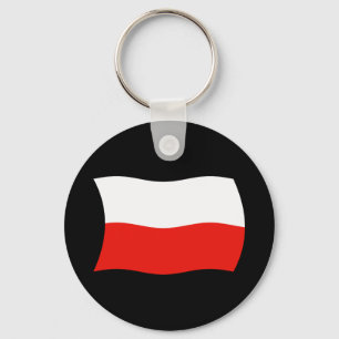 Polen Flagge Schlüsselanhänger
