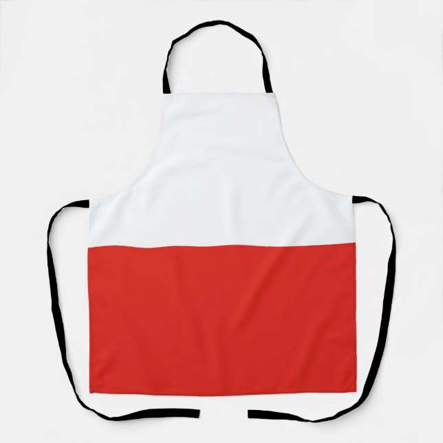 Polen-Flagge Schürze (Vorderseite)