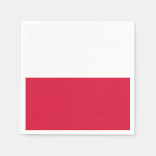 Polen-Flagge Serviette