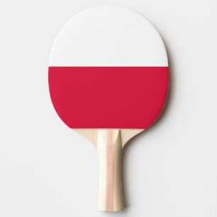 Polen-Flagge Tischtennis Schläger