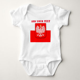 Polen Flaggenstaat Weltmeisterschaft Fußball-Fußba Baby Strampler