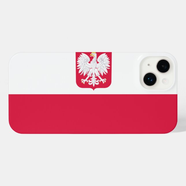Polen iPhone 14 Plus Hülle (Rückseite (Horizontal))