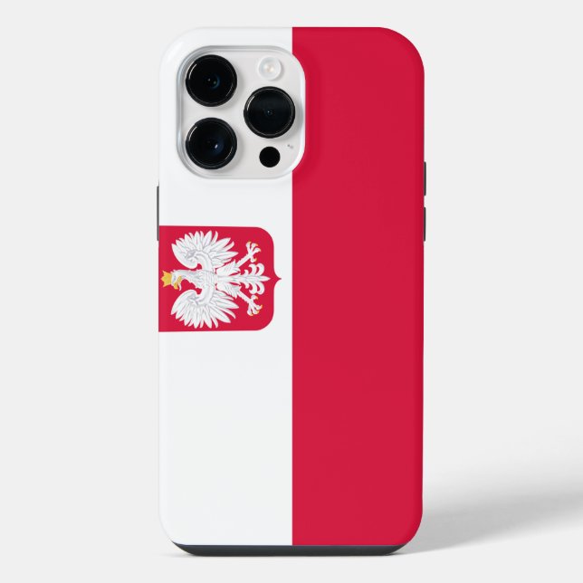 Polen iPhone 14 Pro Max Hülle (Rückseite)