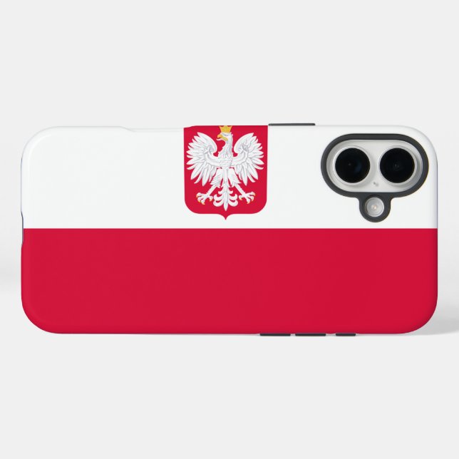 Polen iPhone 16 Plus Hülle (Rückseite (Horizontal))