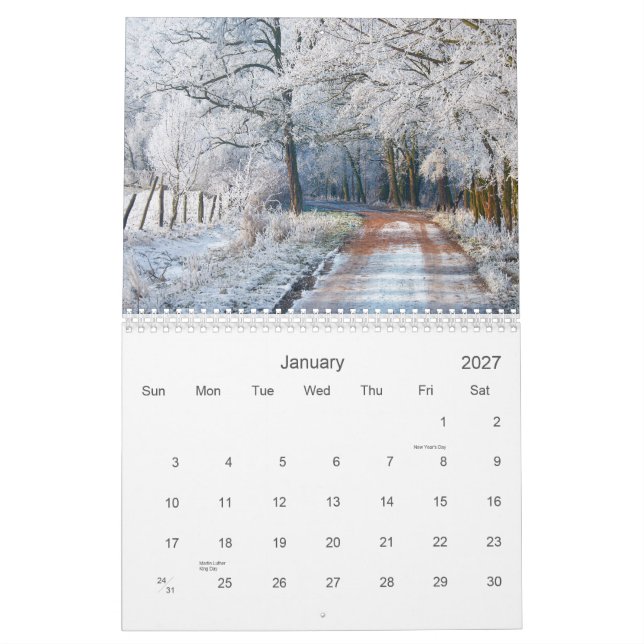 Polen - Kalender (Jan 2027)