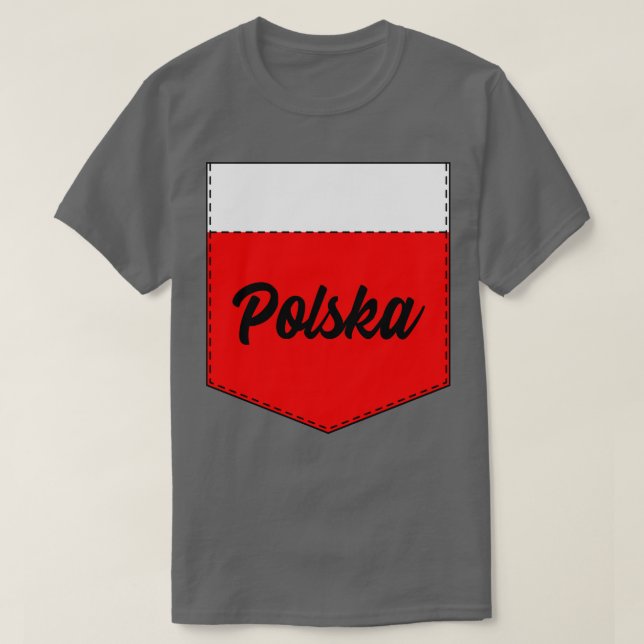Polen Pocket T-Shirt (Design vorne)