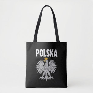 Polen Polen Adler Stange Stolz Polnische Wurzeln P Tasche