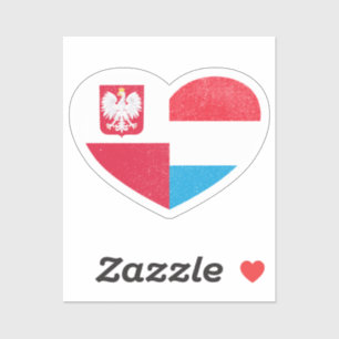 Polen Polen Luxemburg Luxemburg Luxemburgische Her Aufkleber